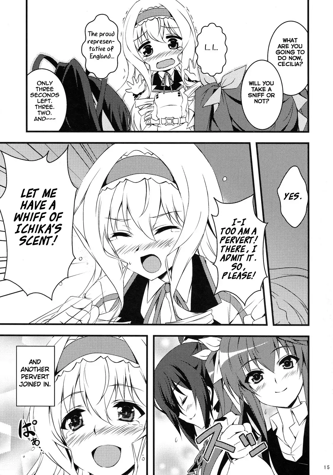 Infinite Stratos - Disparity Show (Doujinshi) Chapter 0 14